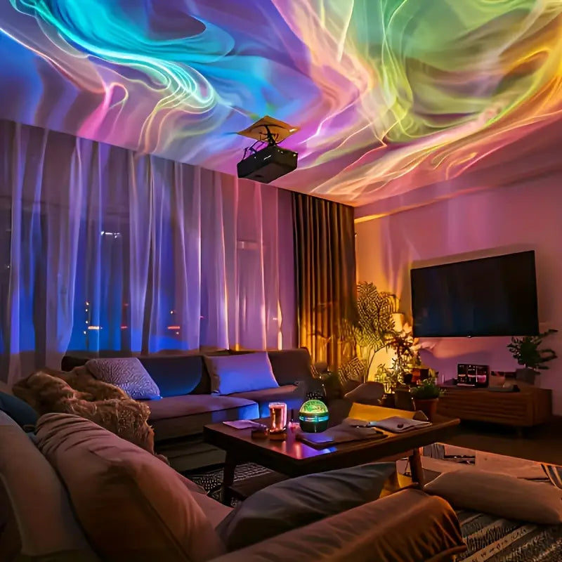 Aurora Galaxy Projector™ – Transform Any Room Into a Starry Sky