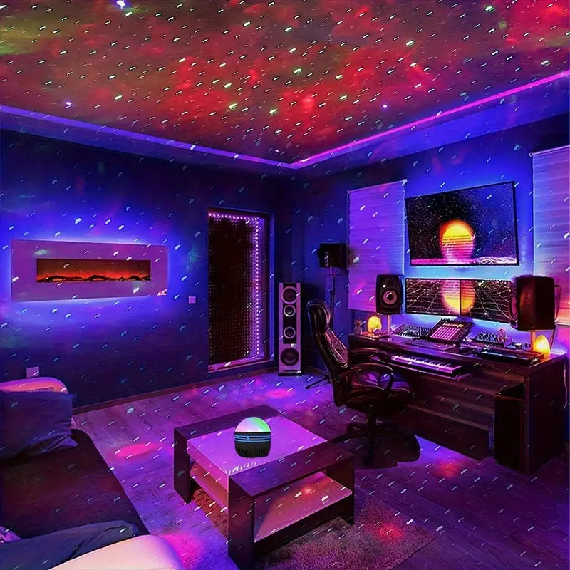 Aurora Galaxy Projector™ – Transform Any Room Into a Starry Sky