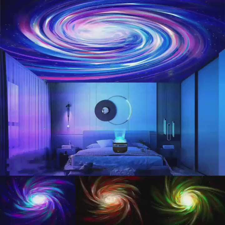 Aurora Galaxy Projector™ – Transform Any Room Into a Starry Sky